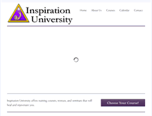 Tablet Screenshot of inspirationuniversityva.com